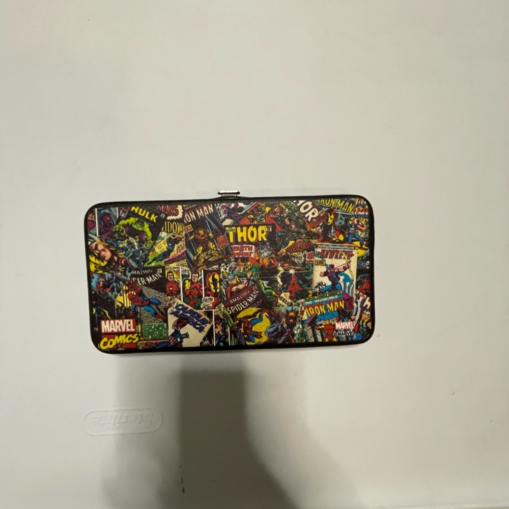 Marvel Multicolor Comic Book Wallet - Picture 4 of 8